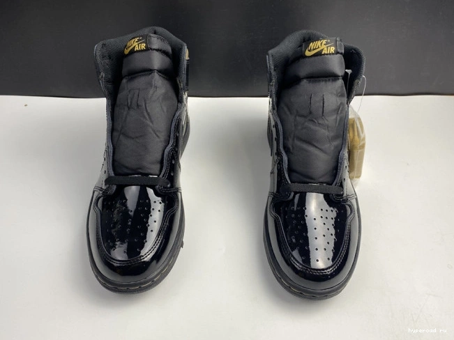GOLD METALLIC BLACK RETRO JORDAN 1 555088-032 AIR (2020) HIGH 0718